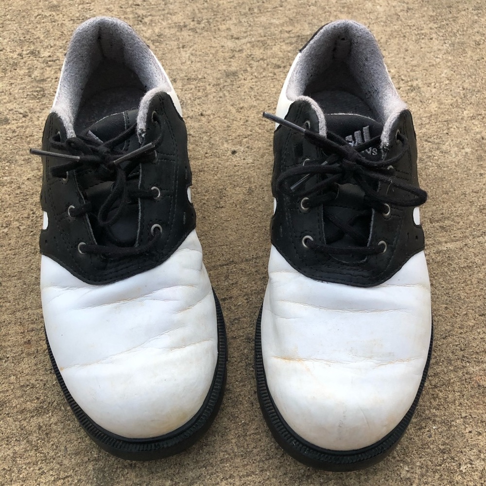 Boys Adidas golf shoes